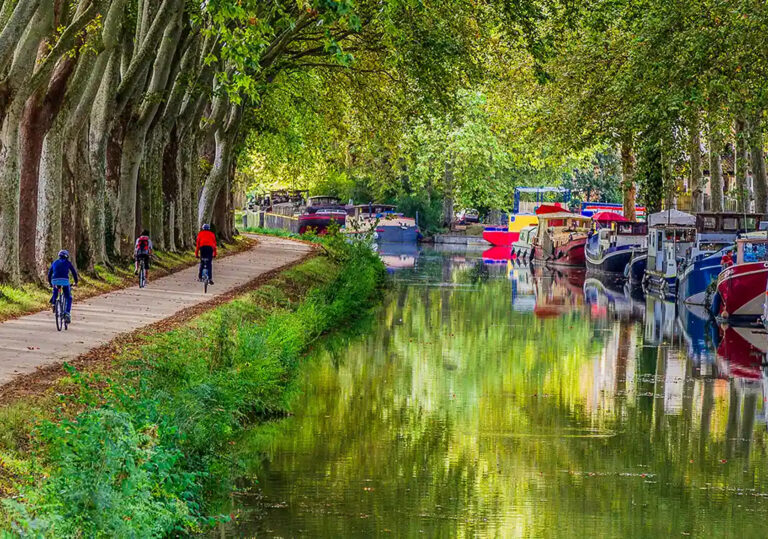 Le canal du Midi près de Castelnaudary