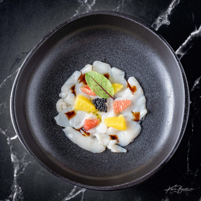 Plat du restaurant de l'hôtel Le Clos Fleuri à Castelnaudary