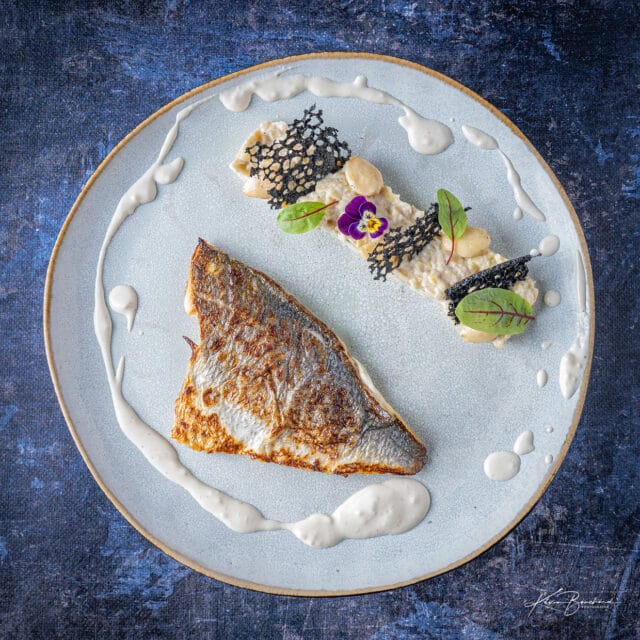 Plat du restaurant de l'hôtel Le Clos Fleuri à Castelnaudary