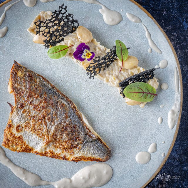 Plat du restaurant de l'hôtel Le Clos Fleuri à Castelnaudary