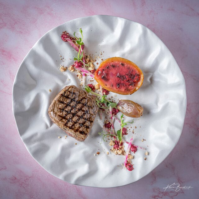 Plat du restaurant de l'hôtel Le Clos Fleuri à Castelnaudary