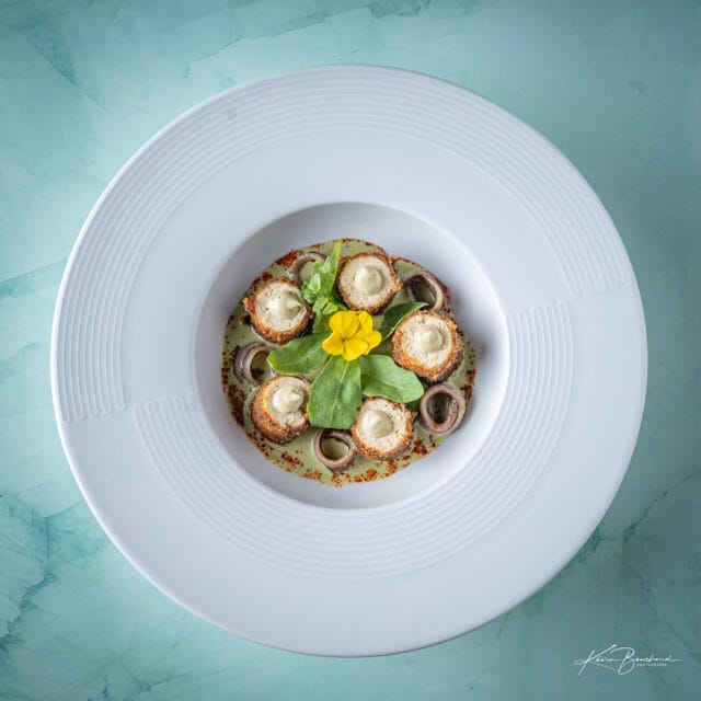 Plat du restaurant de l'hôtel Le Clos Fleuri à Castelnaudary