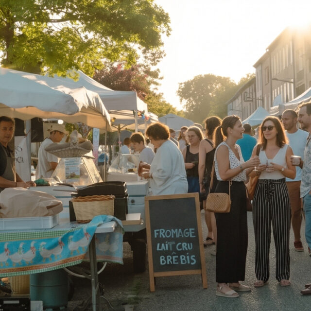 Marché de producteurs locaux autour de Castelnaudary