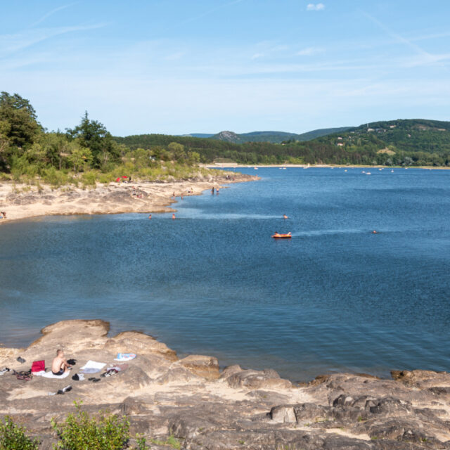 Le lac de Saint-Ferréol, près de Castelnaudary